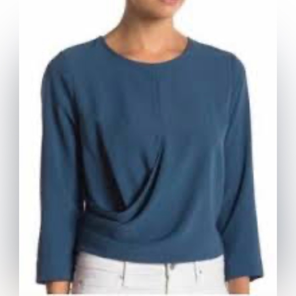 Nordstrom Code X Mode Teal Blouse NWT